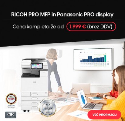 RICOH PRO MFP in Panasonic PRO Display